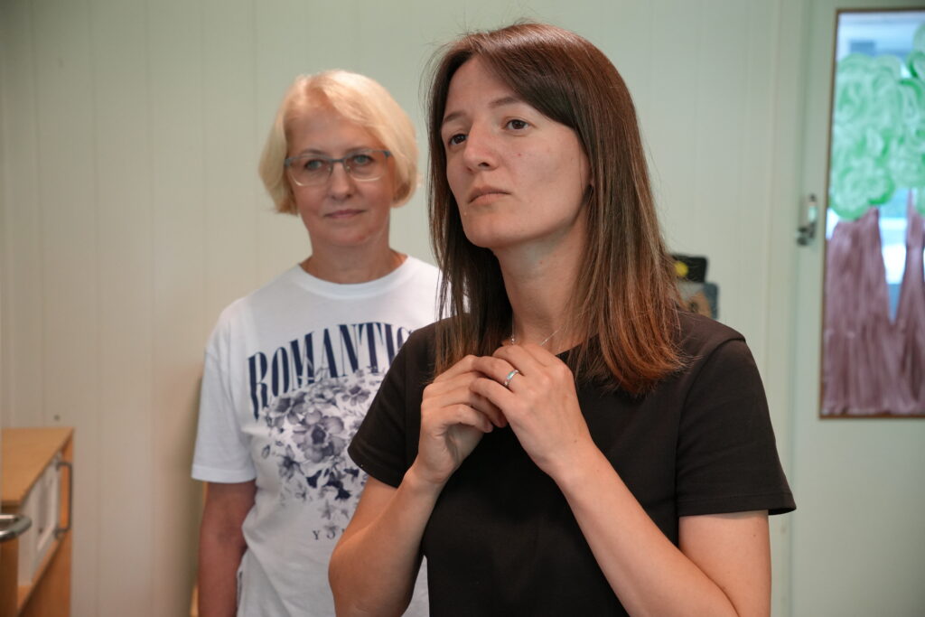 Deputy Minister of Education and Science, Anastasiia Konovalova at a kindergarten visit in Oslo